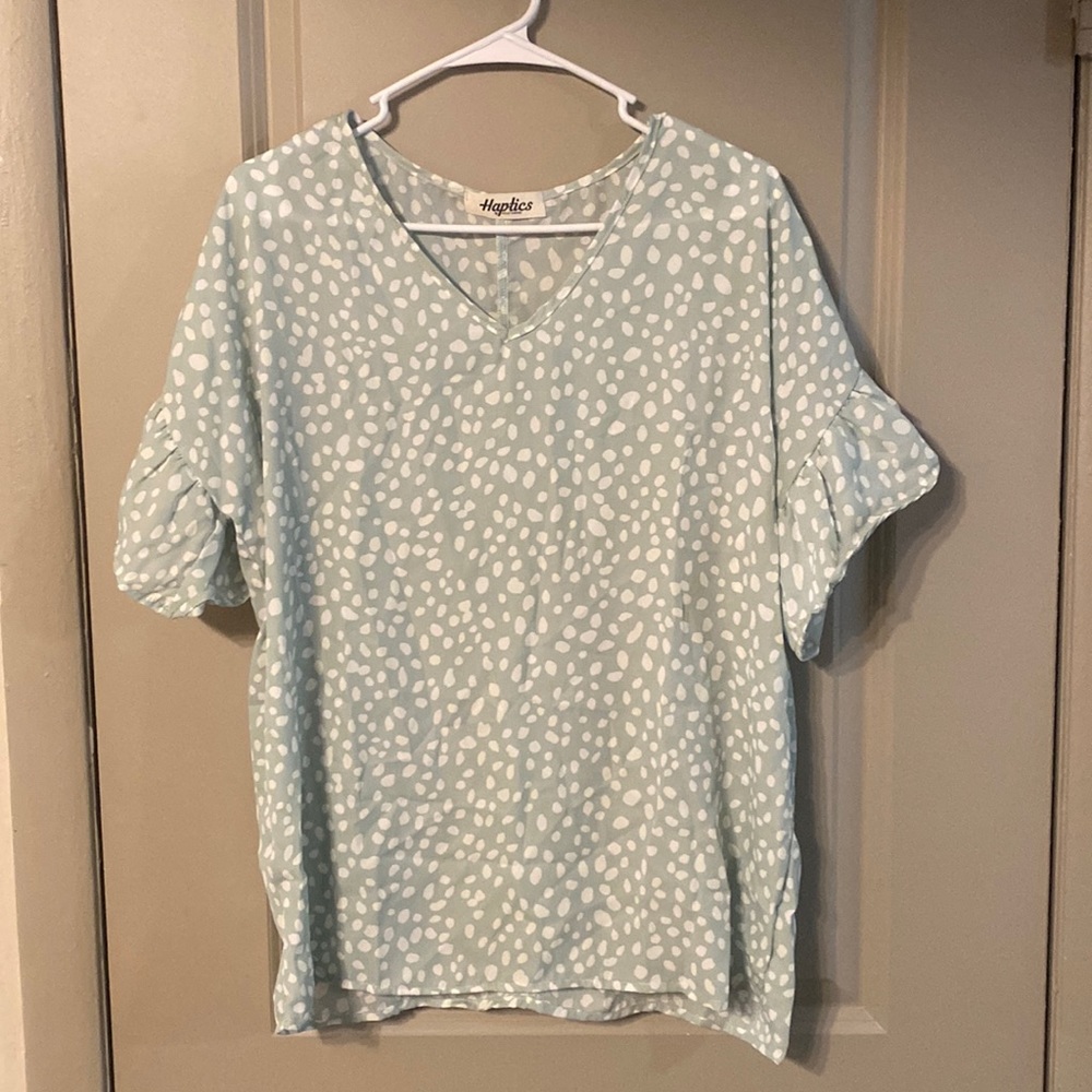 Blouse, Haptics, Size Small, Mint color